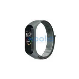   Beline Mi Band 7/6/5/4/3 készülékhez NylonLoop szíj szürke