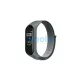 Beline Mi Band 7/6/5/4/3 készülékhez NylonLoop szíj szürke
