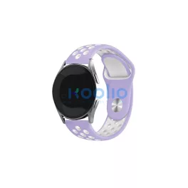Beline Óra Szíj 22mm Sport Silicone doboz lila/fehér