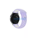 Beline Óra Szíj 22mm Sport Silicone doboz lila/fehér