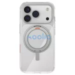 UNIQ Swivix tok iPhone 17 Pro készülékhez 360 fokban forgó tartó átlátszó