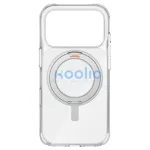 UNIQ Swivix tok iPhone 17 Pro készülékhez 360 fokban forgó tartó átlátszó