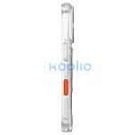 UNIQ Swivix tok iPhone 17 Pro készülékhez 360 fokban forgó tartó átlátszó
