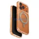 UNIQ Swivix tok iPhone 17 Pro készülékhez 360 fokos forgatható állvánnyal arany