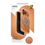 UNIQ Swivix tok iPhone 17 Pro készülékhez 360 fokos forgatható állvánnyal arany