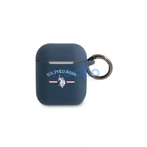 US Polo USACA2SFGV AirPods készülékhez tok tengerészkék