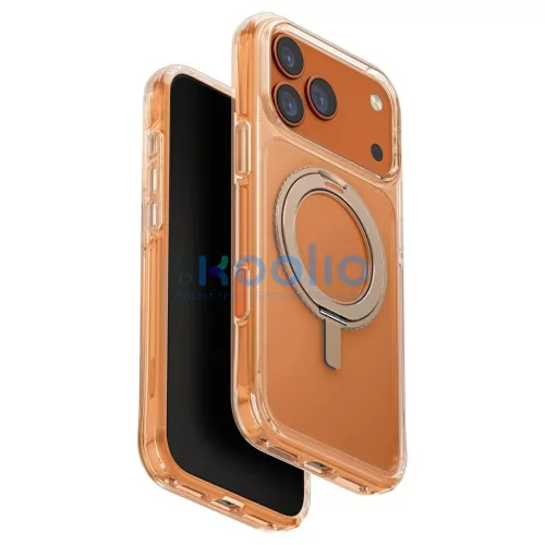 UNIQ Swivix tok iPhone 17 Pro Max készülékhez 360 Rotating Kickstand arany