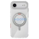 UNIQ Swivix tok iPhone Air készülékhez – 360 Rotating Kickstand, átlátszó