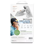 UNIQ Swivix tok iPhone Air készülékhez – 360 Rotating Kickstand, átlátszó