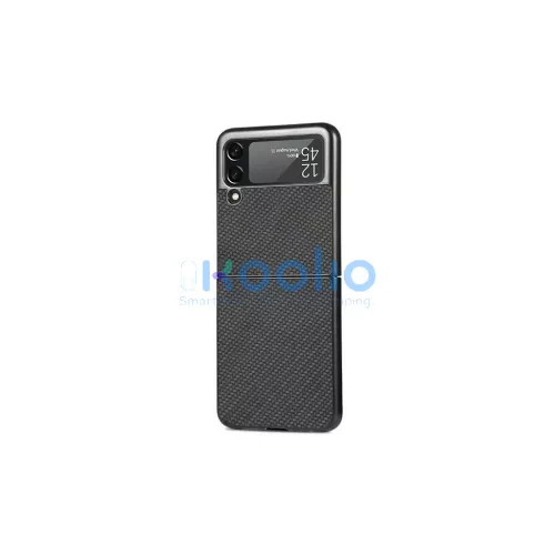 Beline Carbon Case tok Samsung Galaxy Z Flip 6 készülékhez fekete