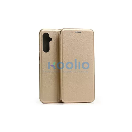 Beline Case Book Magnetic tok Samsung A34 5GA346 készülékhez arany