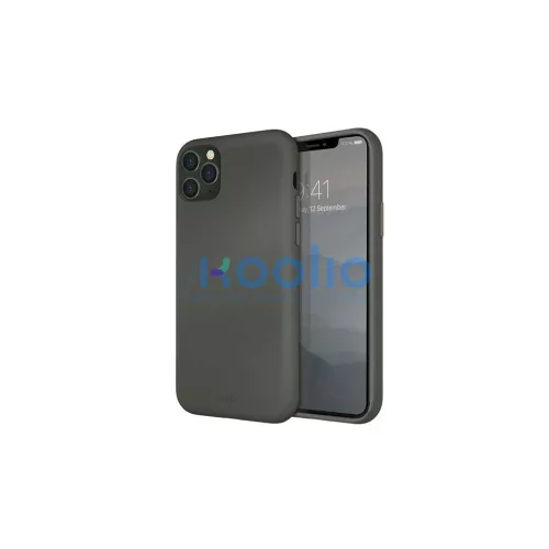 UNIQ Lino Hue tok iPhone 11 Pro Max készülékhez moha szürke