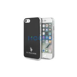   US Polo USHCI8TPUBK iPhone 7/8/SE 2020/ SE 2022 készülékhez Shiny fekete
