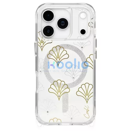UNIQ Coehl Maree tok iPhone 17 Pro készülékhez mágneses töltéssel ezüst