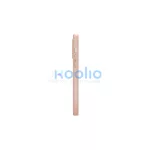 UNIQ Lino Case tok iPhone 13/14/15 6,1" készülékhez púderrózsaszín