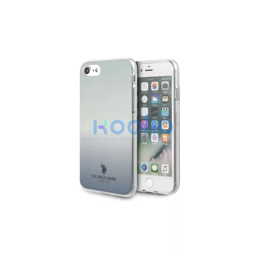 US Polo USHCI8TRDGLB iPhone 7/8/SE 2020/ SE 2022 készülékhez tok Gradient Pattern Collection kék