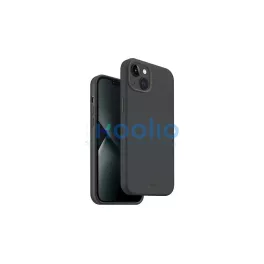   UNIQ Lino Hue tok iPhone 14 Plus/15 Plus 6,7 készülékhez Magclick Charging szénszürke