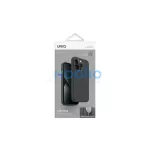 UNIQ Lino Hue tok iPhone 14 Plus/15 Plus 6,7 készülékhez Magclick Charging szénszürke