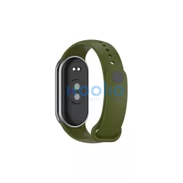 Beline Simple Mi Band 10/9/8 készülékhez zöld óraszíj