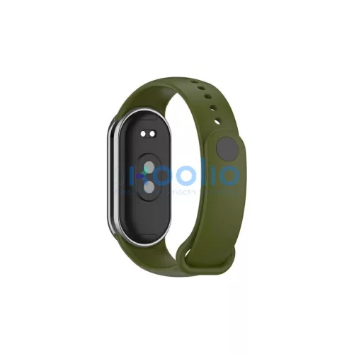 Beline Simple Mi Band 10/9/8 készülékhez zöld óraszíj