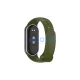 Beline Simple Mi Band 10/9/8 készülékhez zöld óraszíj