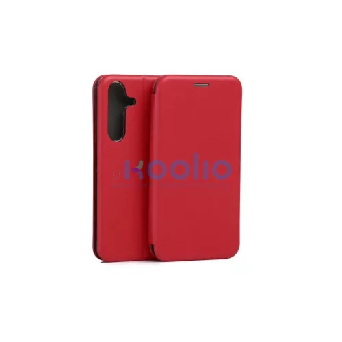 Beline Case Book Magnetic Samsung S25+ készülékhez tok piros