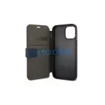 US Polo iPhone 12/12 Pro 6,1" készülékhez könyv tok Polo Embroidery Collection tengerészkék