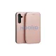 Beline Case Book Magnetic tok Samsung S24 FE készülékhez rózsaarany