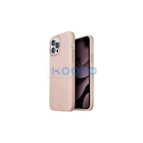 UNIQ Lino tok iPhone 13 Pro / 13 6,1" készülékhez, barackpúder