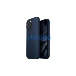 UNIQ Lino Case tok iPhone 13 Pro Max 6,7" készülékhez tengerészkék