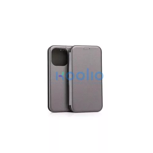 Beline Book Magnetic iPhone 15 ProMax készülékhez 6.7" tok Steel