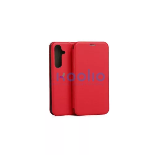 Beline Book Magnetic tok Samsung S24+S926 készülékhez piros