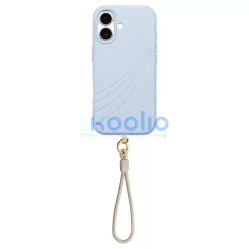 UNIQ Coehl Serina tok iPhone 17 készülékhez mágneses töltés kék