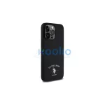 US Polo USHCP15XPARK iPhone 15 Pro Max 6,7" készülékhez Printed DH Logo tok fekete