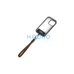 Audi univerzális telefon póráz 28cm 10mm bőr AU-HSLSL-GT/D1-BN barna