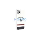 US Polo USHCN65PCSTRB iPhone 11 Pro Max készülékhez Tricolor Pattern Collection fehér