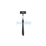 Audi univerzális telefon póráz 28 cm 10 mm bőr fekete AU-HSLSL-GT/D1-BK