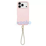 UNIQ Coehl Serina tok iPhone 17 Pro készülékhez Magnetic Charging, rózsaszín