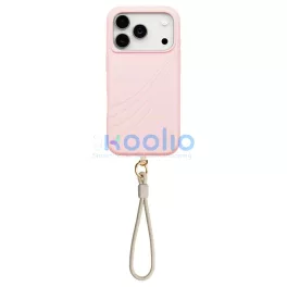   UNIQ Coehl Serina tok iPhone 17 Pro készülékhez Magnetic Charging, rózsaszín