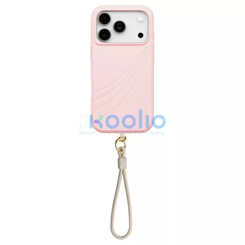 UNIQ Coehl Serina tok iPhone 17 Pro készülékhez Magnetic Charging, rózsaszín