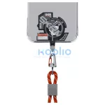 Univerzális lanyard adapter Skinarma Ekho fekete