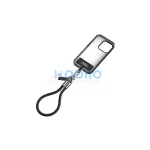 Audi univerzális telefonpánt 28cm 8mm AU-HSL8-R8/D1-BK fekete