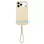 UNIQ Coehl Serina tok iPhone 17 Pro Max készülékhez Magnetic Charging bézs