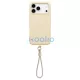 UNIQ Coehl Serina tok iPhone 17 Pro Max készülékhez Magnetic Charging bézs