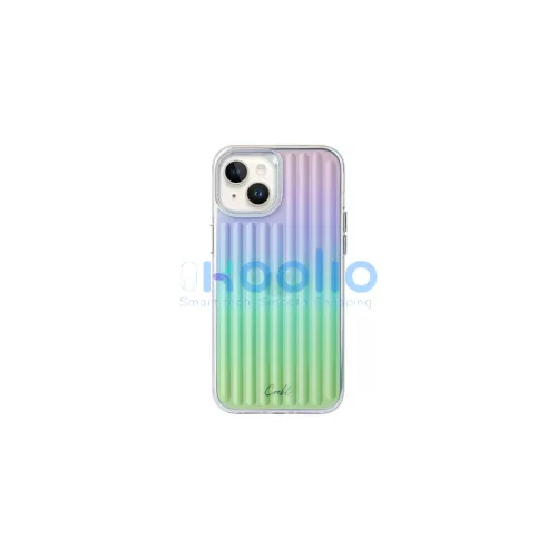 UNIQ Coehl Linear Tok iPhone 14 Plus / 15 Plus készülékhez 6,7 irizáló
