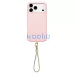 UNIQ Coehl Serina tok iPhone 17 Pro Max készülékhez Magnetic Charging rózsaszín