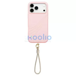   UNIQ Coehl Serina tok iPhone 17 Pro Max készülékhez Magnetic Charging rózsaszín