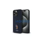 US Polo USHCP15XPEMV iPhone 15 Pro Max 6,7" készülékhez tok Embroidered DH Color tengerészkék