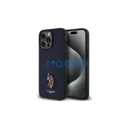   US Polo USHCP15XPEMV iPhone 15 Pro Max 6,7" készülékhez tok Embroidered DH Color tengerészkék