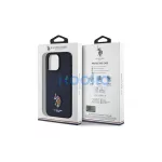 US Polo USHCP15XPEMV iPhone 15 Pro Max 6,7" készülékhez tok Embroidered DH Color tengerészkék